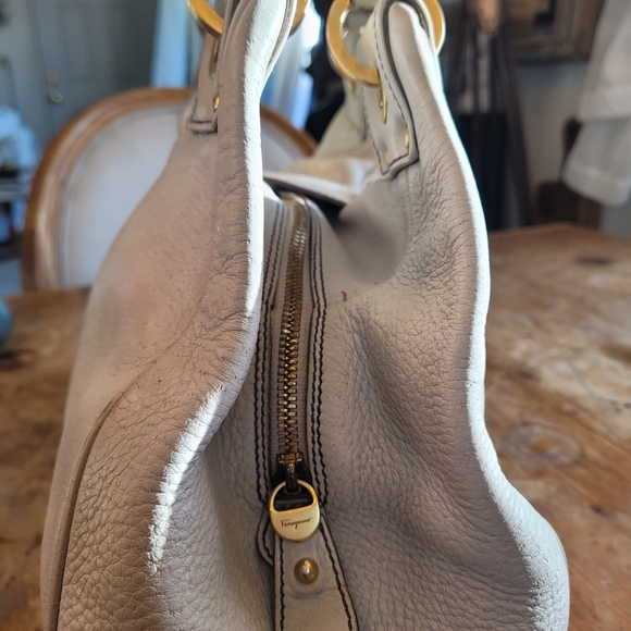 Salvatore Ferragamo Leather Handbag - Picture 7 of 7